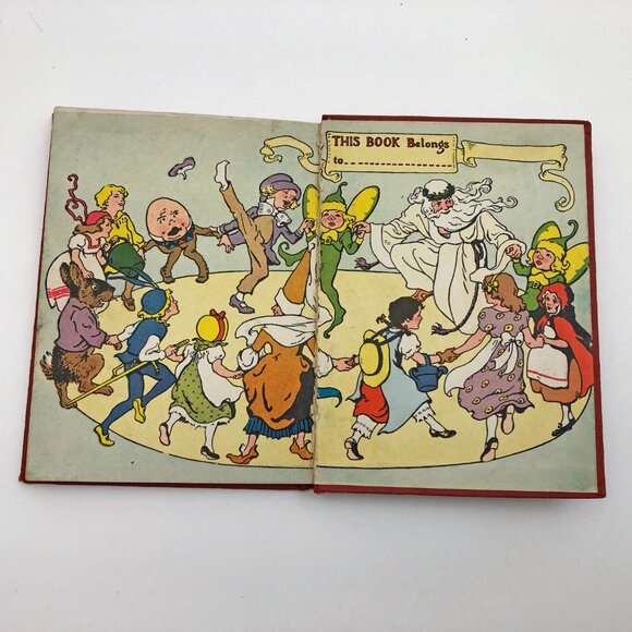 When Peter Rabbit Went To School Wee Books Almond 1935 vintage collectable - Picture 12 of 12